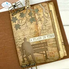 Metal Cutting Die - Golden Season - Build a Journal XL