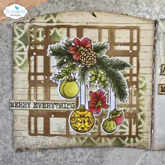 Metal Cutting Die - Golden Season - Book of Christmas Square