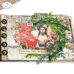 Metal Cutting Die - Golden Season - Book of Christmas Square