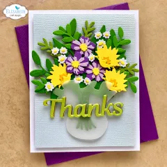 Metal Cutting Die - Romantic Revival - Build A Bouquet