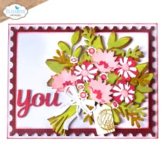 Metal Cutting Die - Romantic Revival - Build A Bouquet