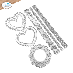 Metal Cutting Die - Romantic Revival - Lace, Heart & Doily