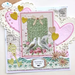 Metal Cutting Die - Romantic Revival - Lace, Heart & Doily