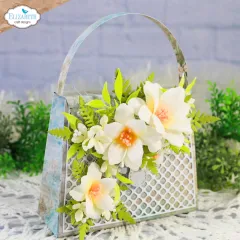 Metal Cutting Die - Bohemian Rose - Delicate Fancy Purse