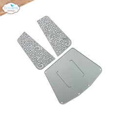 Metal Cutting Die - Bohemian Rose - Delicate Fancy Card Easel