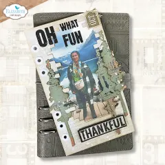 Metal Cutting Die - Winter Wanderlust - Brick Frame