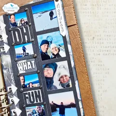 Metal Cutting Die - Winter Wanderlust - Window overlay 1