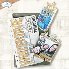 Metal Cutting Die - Winter Wanderlust - Wintertime wordstrip
