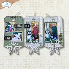 Metal Cutting Die - Winter Wanderlust - Winter tags
