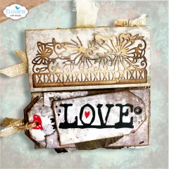 Metal Cutting Die - Hello You - Split tag pocket page