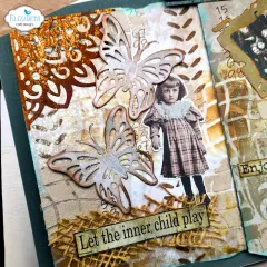 Metal Cutting Die - Hello You - Split tag pocket page