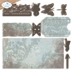 Metal Cutting Die - Hello You - Split tag pocket page