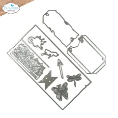 Metal Cutting Die - Hello You - Split tag pocket page