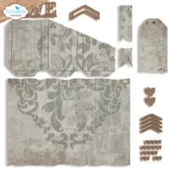 Metal Cutting Die - Hello You - Tri-fold slider pocket