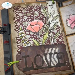 Metal Cutting Die - Hello You - Lace All Over