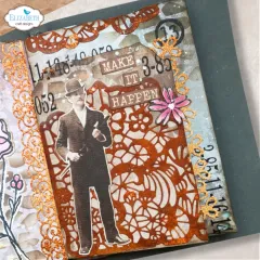 Metal Cutting Die - Hello You - Lace All Over