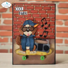 Metal Cutting Die - Dog Days - Skateboard