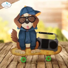 Metal Cutting Die - Dog Days - Skateboard