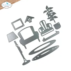 Metal Cutting Die - Dog Days - Living room