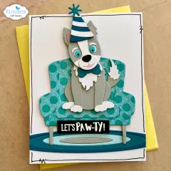 Metal Cutting Die - Dog Days - Living room