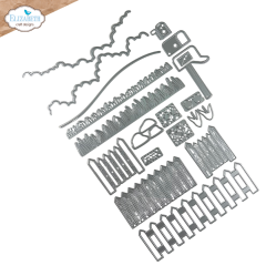 Metal Cutting Die - Garden edges and fence