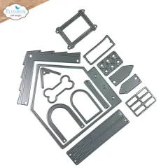 Metal Cutting Die - Dog Days - Dog House build a book