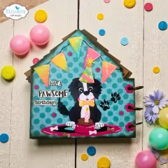 Metal Cutting Die - Dog Days - Dog House build a book