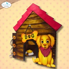 Metal Cutting Die - Dog Days - Dog House build a book