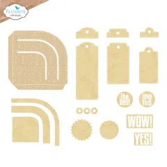 Metal Cutting Die - Delightful Discovery - Rounded Pocket with Tags