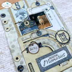 Metal Cutting Die - Delightful Discovery - Rounded Pocket with Tags