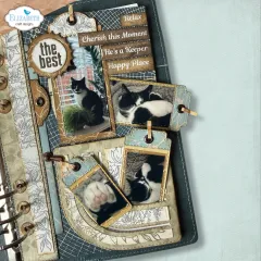 Metal Cutting Die - Delightful Discovery - Rounded Pocket with Tags