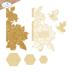 Metal Cutting Die - Delightful Discovery - Bee and Flower Accents