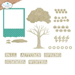 Metal Cutting Die - Delightful Discovery - Seasonal Trees