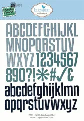 Metal Cutting Die - Delightful Discovery - Tall & Bold Alphabet