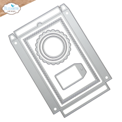 Metal Cutting Die - Beautiful Blooms - Rectangle gift box