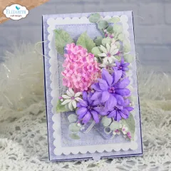 Metal Cutting Die - Beautiful Blooms - Rectangle gift box