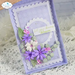 Metal Cutting Die - Beautiful Blooms - Rectangle gift box