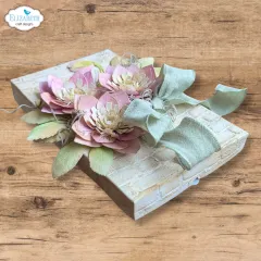 Metal Cutting Die - Beautiful Blooms - Rectangle gift box