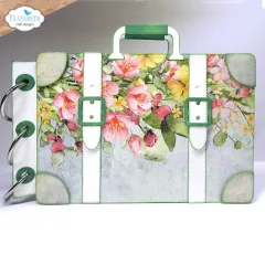 Metal Cutting Die - Destination Fun - Camera and Suitcase Build a Book