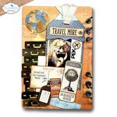 Metal Cutting Die - Rest & Relaxation - Rounded Travel Page