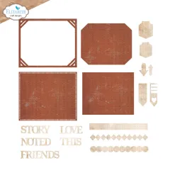 Metal Cutting Die - Rest & Relaxation - Pocket Page Inserts 3