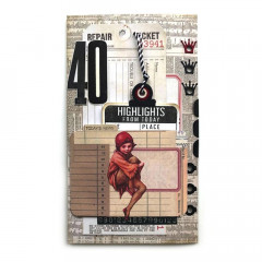 Art Journal 12x12 Paper Pack - Bellrose Pink