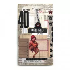 Art Journal 12x12 Paper Pack - Bellrose Pink