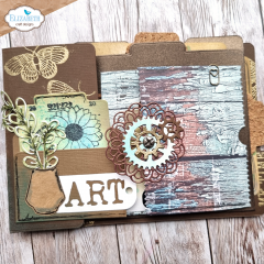 Art Journal 12x12 Paper Pack - Grungy Wood