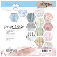 Art Journal 12x12 Paper Pack - Rustic Winter