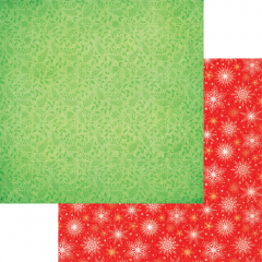 Elizabeth Crafts Design -  12x12 Paper Pack - Holly Jolly Christmas