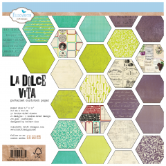 Elizabeth Crafts Design - 12x12 Paper Pack - La Dolce Vita