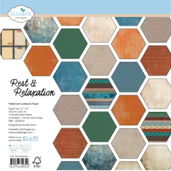 Elizabeth Crafts Design - 12x12 Paper Pack - Rest & Relaxation