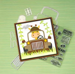 Clear Stamps - Safari Sayings