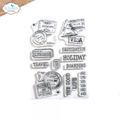 Clear Stamps - Remember Moments - Passport Stamps